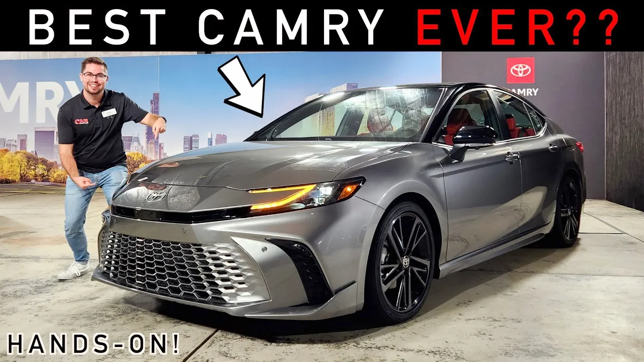 2025 Toyota Camry -- Finally ALL-NEW, but is it Better than the Accord??