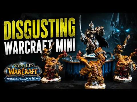 Abominations Awakened – WoW Miniature Abomination Painting with Lotus &Mildy Cat #worldofwarcraft