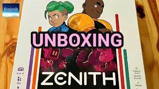 Zenith Board Game | Unboxing (No Talking)