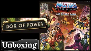 Masters of the Universe: The Board Game – Box of Power: Unboxing