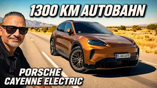 Langstrecken-Realität: Porsche Cayenne Electric Hitzetest extrem.