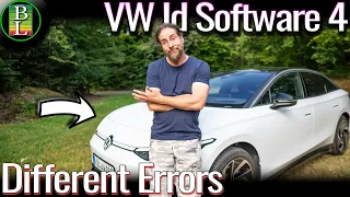 VW Id Software 4.0 - Two Id.7 with different errors
