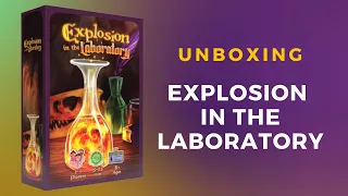 Explosion in the Laboratory Board Game Unboxing | DaniCha