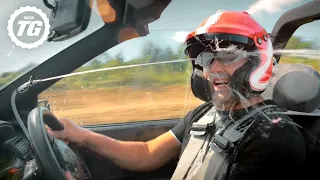 'Lube Cannons' make Paddy crash his car | Top Gear: Series 28