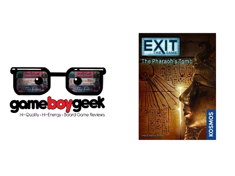 Exit the Game - The Pharaoh's Tomb (NO SPOILERS) Review with the Game Boy Geek