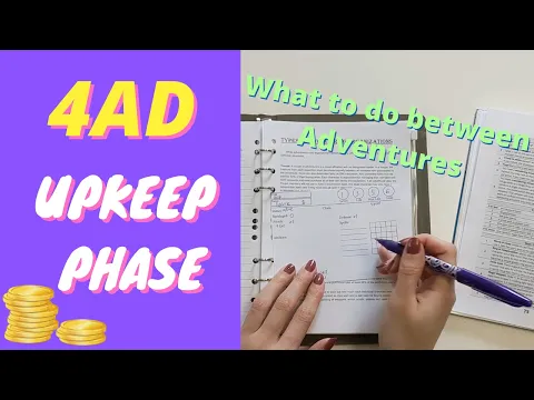 Four Against Darkness Upkeep Phase- 4AD Full Campaign Tutorial Part 3