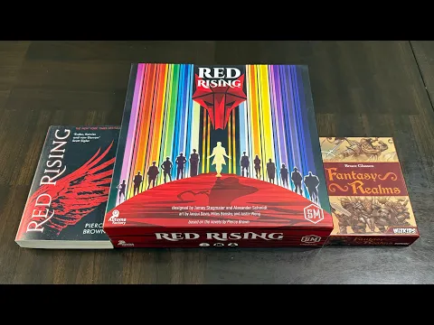 Red Rising (Stonemaier) - Exploration of Game + Realms' “Engine” + Book Series