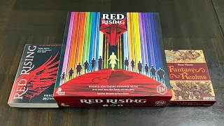 Red Rising (Stonemaier) - Exploration of Game + Realms' “Engine” + Book Series