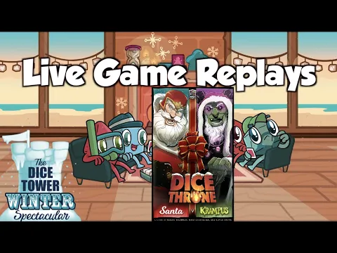 Dice Throne Santa v. Krampus - Live Play