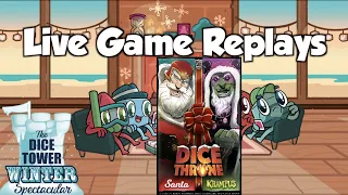 Dice Throne Santa v. Krampus - Live Play