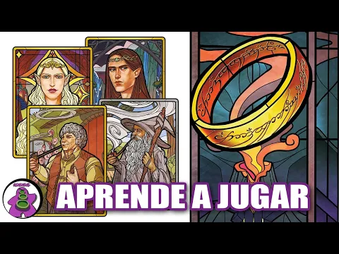 EL SEÑOR DE LOS ANILLOS EL JUEGO DE BAZAS - Cómo se juega - TUTORIAL - Juego de Mesa - unna