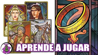 EL SEÑOR DE LOS ANILLOS EL JUEGO DE BAZAS - Cómo se juega - TUTORIAL - Juego de Mesa - unna