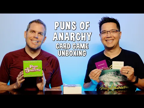 Unboxing Puns of Anarchy - Hilarious Party Card Game