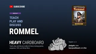 Field Commander: Rommel --- solo Play-through by Heavy Cardboard