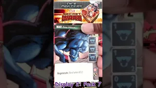 Dice Masters Secret Wars Display Two Opening: Pack 7 #shorts