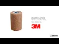 3M™ Coban™ LF Latex Free Self-Adherent Wrap 2084S, 100 mm x 4.5 m, Tan, Sterile video