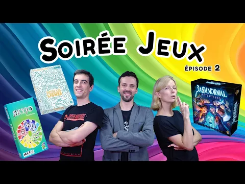 Les Soirées Jeux du Passe Temps #2 : Skyjo, Entre les lignes, Paranormal Detectives