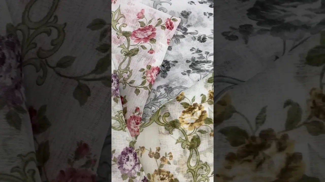 Тюль батист Прованс TB-8467 ліловий 090-24 Тюль батист Прованс TB-8467 ліловий 090-24