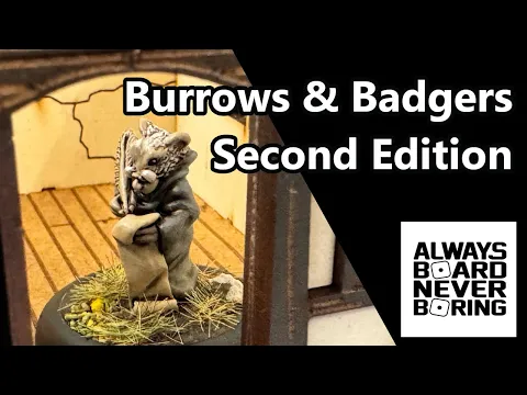 Burrows and Badgers Second Edition Review | Tabletop Battles for Anthropomorphic Animals | Sponsored