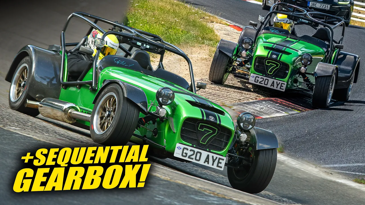 TRYING NOT TO DIE in Caterham 620R on the Nürburgring!