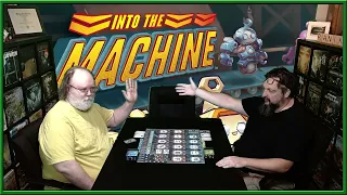 Into The Machine Board Game Kickstarter Preview, Lets Race Those Robots!!