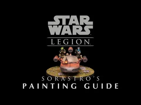 Star Wars: Legion Painting Guide Ep.14: X-34 Landspeeder