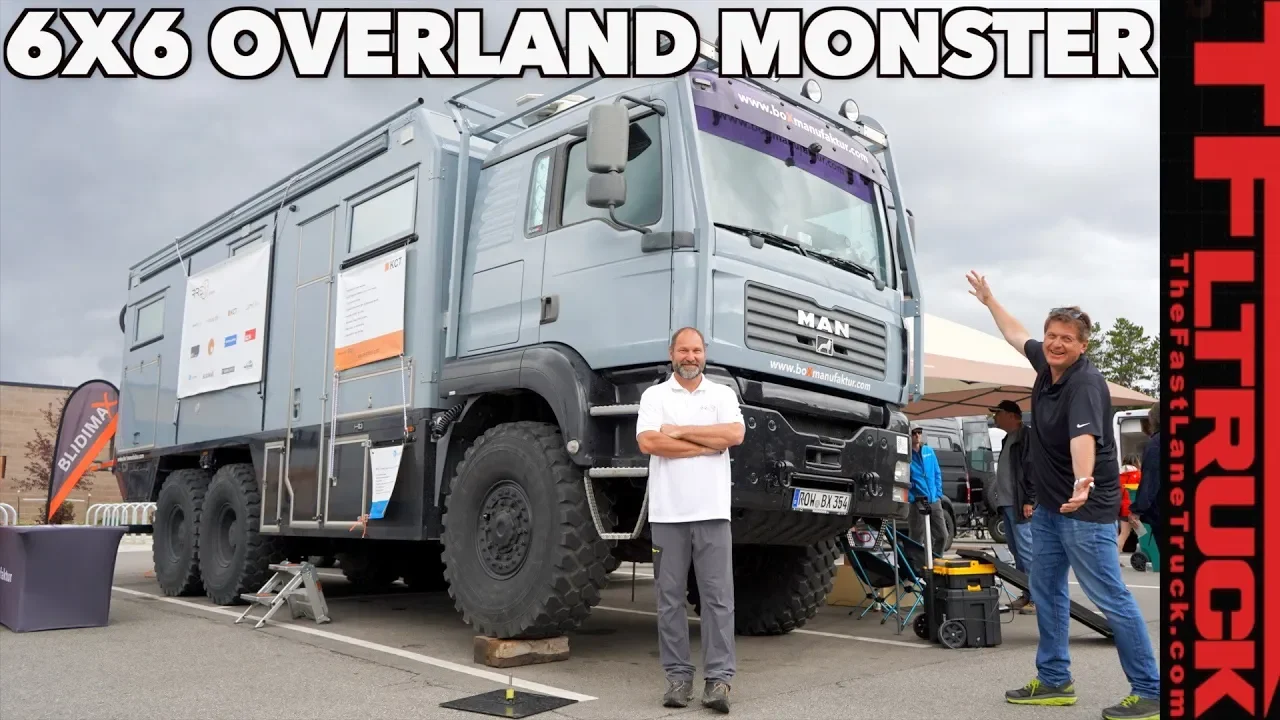 Move Over EarthRoamer! This 6X6 Overlanding Truck Makes Other Off-Roaders TREMBLE in Fear!!