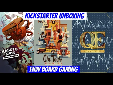Kickstarter Unboxing: Kabuto Sumo Exp, On Tour Paris & New York, QE Exp