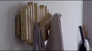 Umbra Picket Rail Hook, Natural product video.