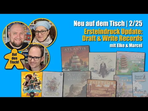 Ersteindruck Update: Draft & Write Records | Auf den Tisch!