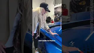 A hydrogen powered hypercar with the World's first cosmic dust headlights 🔥