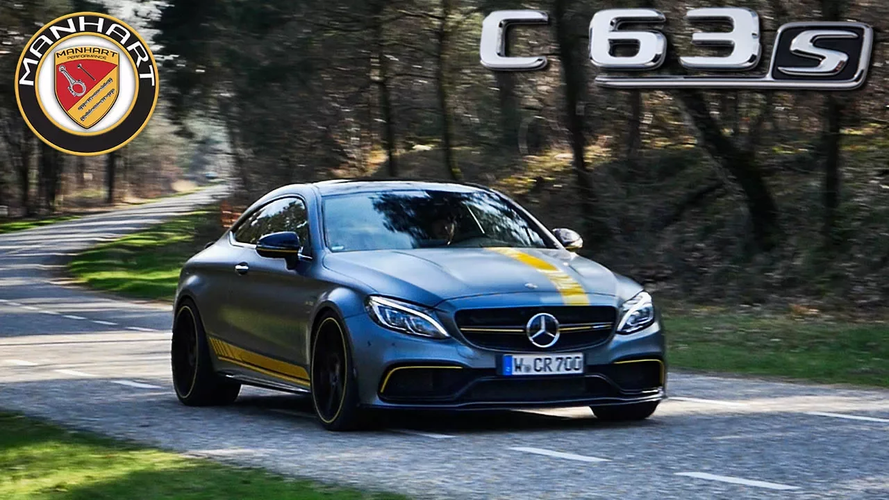 700HP Mercedes C63 S AMG Coupe CRAZY LOUD! Manhart CR700 SOUND & EXHAUST by AutoTopNL