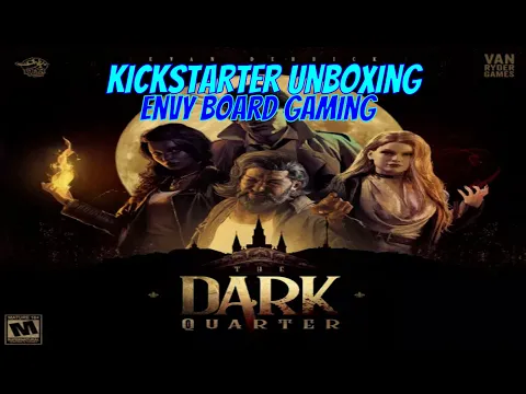 Dark Quarter Kickstarter Unboxing