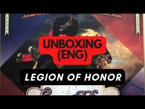 (763) Legion of Honor - unboxing (ENG)