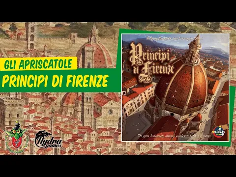 Principi di Firenze ed. limitata unboxing Gli Apriscatole