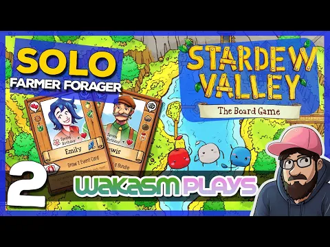 Stardew Valley The Board Game - Ep 2 - Grandpa's Wishes us to make friends and build a farm! 🐔