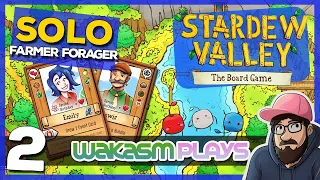 Stardew Valley The Board Game - Ep 2 - Grandpa's Wishes us to make friends and build a farm! 🐔