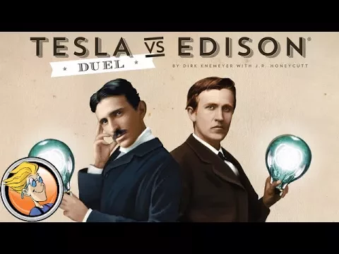 Tesla vs. Edison: Duel — game preview at Gen Con 50