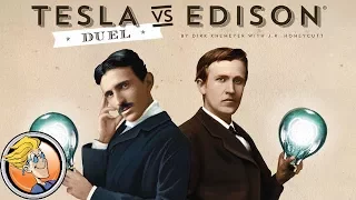 Tesla vs. Edison: Duel — game preview at Gen Con 50