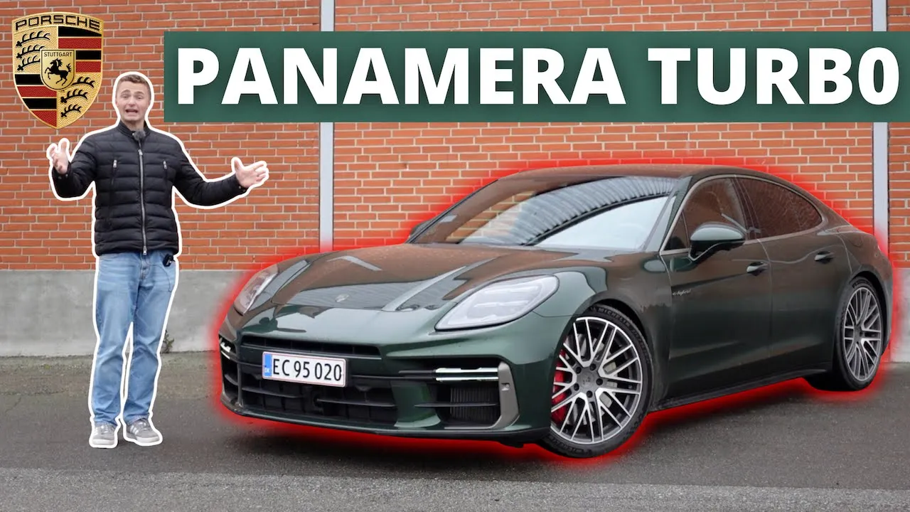 DERFOR KOSTER DEN +3.400.000 KR.! Porsche Panamera Turbo TEST