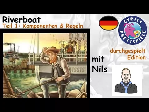 Riverboat - Komponenten & Regeln - Cyrils Brettspiele(S164E01)