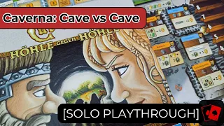 Solo Playthrough | Caverna: Cave vs Cave