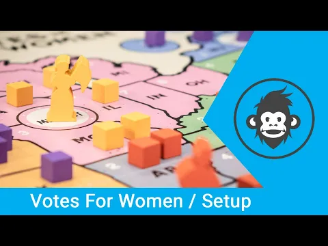 Votes For Women Game Setup | Fort Circle Games | Board Games