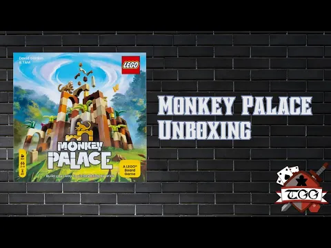 Monkey Palace Board Game Unboxing