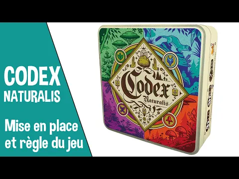Codex Naturalis - Mise en place et règle du jeu + mon avis