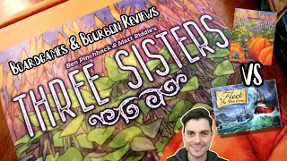 Three Sisters Review: Then New Roll & Write Euro by Motor City Gameworks