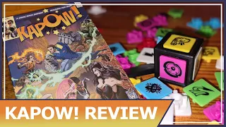 Kapow (Volume 1) Review - 2 Players, Many Dice!