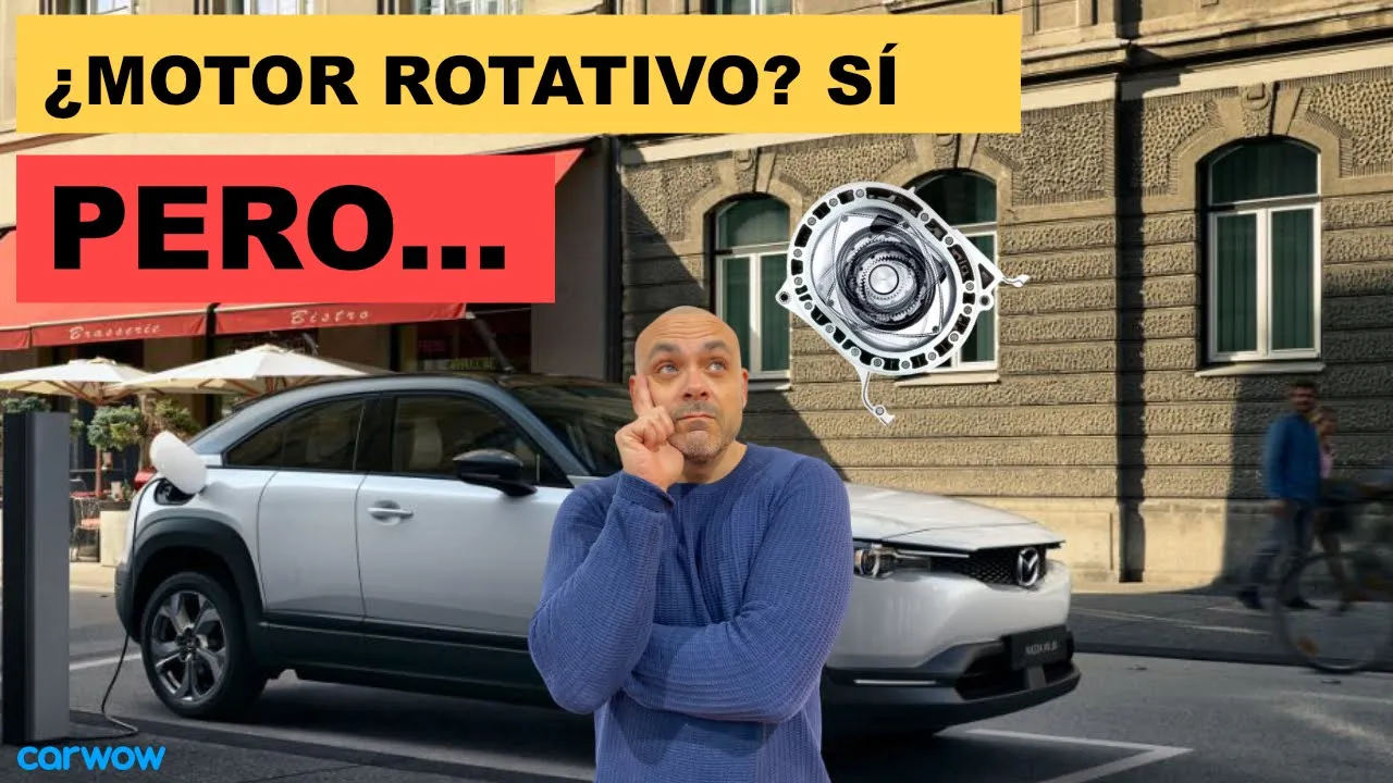 VUELVE EL MOTOR ROTATIVO DE MAZDA en 2022: PERO NO COMO ESPERÁBAMOS (lo que será)