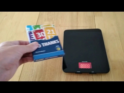 No Thanks! Card game - how to Setup, play and review overview * Amass Games * BGA board game party