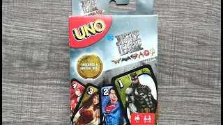 UNO Justice League Card Game